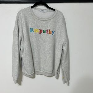 EMPATHY crewneck sweatshirt